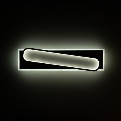 Brilagi - Plafonieră LED dimabilă OUTLINE LED/52W/230V 3000-6000K 15x60 cm alb/negru + telecomandă