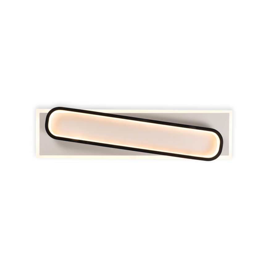 Brilagi - Plafonieră LED dimabilă OUTLINE LED/52W/230V 3000-6000K 15x60 cm alb/negru + telecomandă