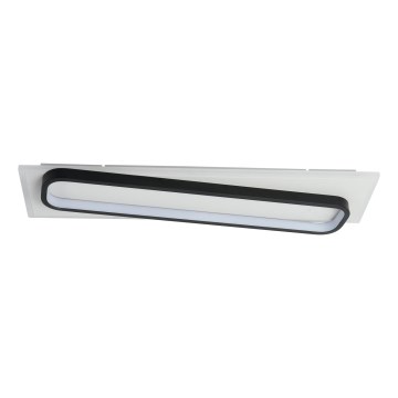 Brilagi - Plafonieră LED dimabilă OUTLINE LED/52W/230V 3000-6000K 15x60 cm alb/negru + telecomandă