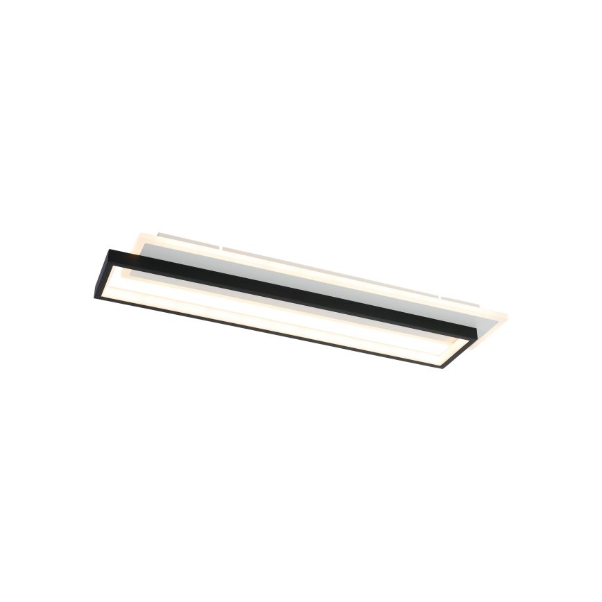 Brilagi - Plafonieră LED dimabilă OUTLINE LED/66W/230V 3000-6000K 15x60 cm alb/negru + telecomandă
