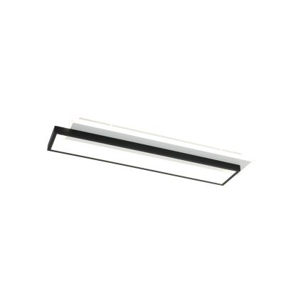Brilagi - Plafonieră LED dimabilă OUTLINE LED/66W/230V 3000-6000K 15x60 cm alb/negru + telecomandă