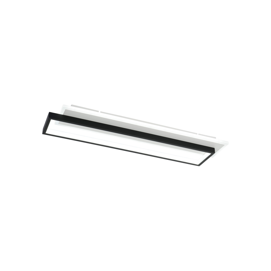 Brilagi - Plafonieră LED dimabilă OUTLINE LED/66W/230V 3000-6000K 15x60 cm alb/negru + telecomandă
