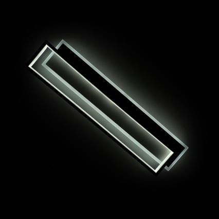 BRILAGI - Plafonieră LED dimabilă OUTLINE LED/66W/230V 3000-6000K 15x60 cm alb/negru + telecomandă
