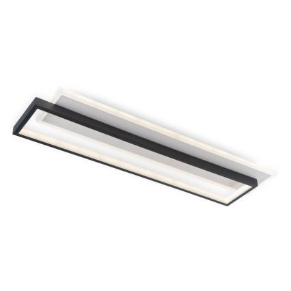 BRILAGI - Plafonieră LED dimabilă OUTLINE LED/66W/230V 3000-6000K 15x60 cm alb/negru + telecomandă