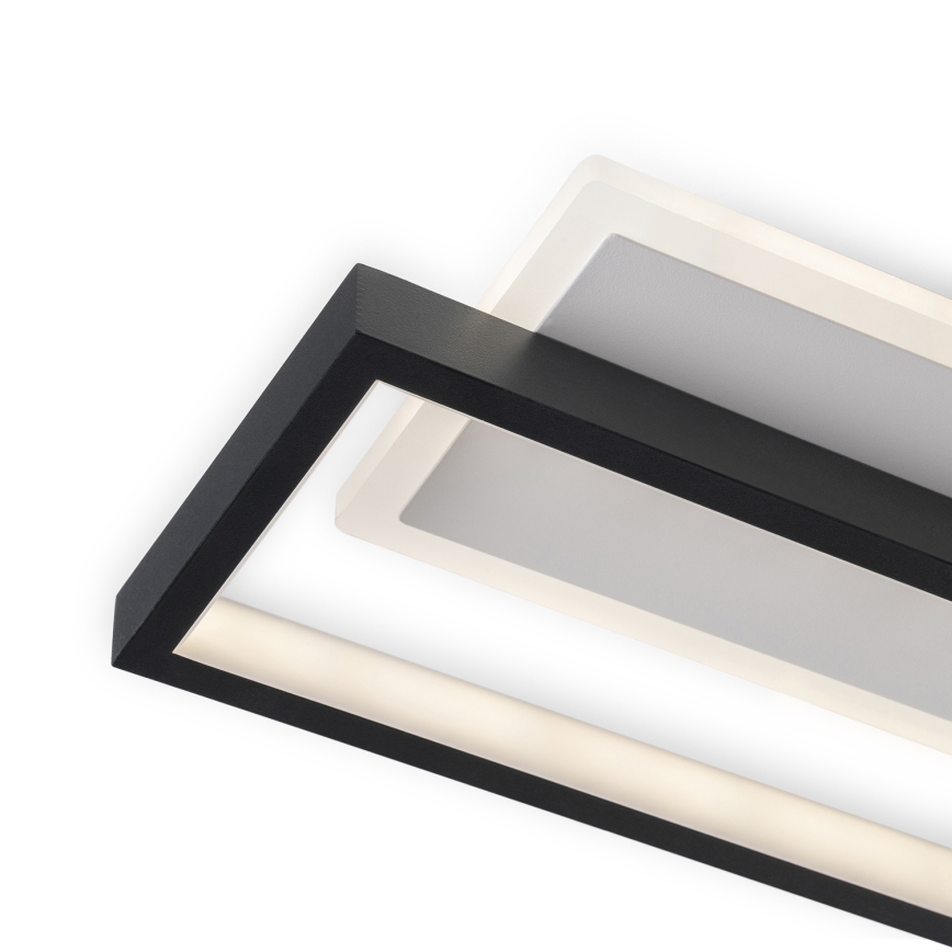 BRILAGI - Plafonieră LED dimabilă OUTLINE LED/66W/230V 3000-6000K 15x60 cm alb/negru + telecomandă
