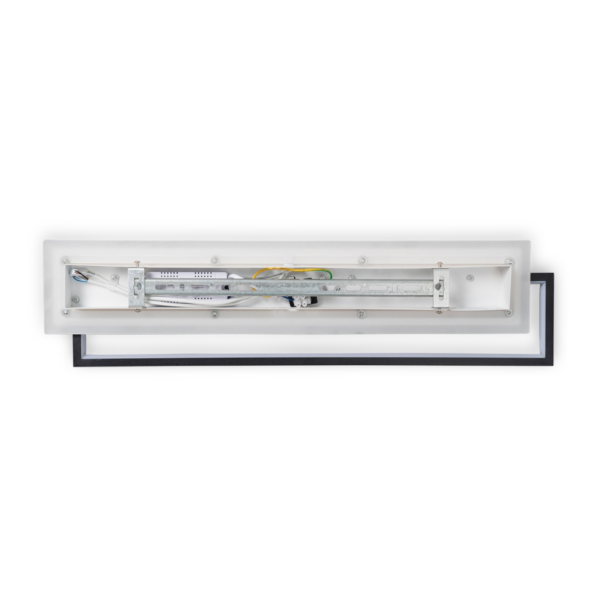 BRILAGI - Plafonieră LED dimabilă OUTLINE LED/66W/230V 3000-6000K 15x60 cm alb/negru + telecomandă