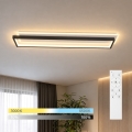 BRILAGI - Plafonieră LED dimabilă OUTLINE LED/66W/230V 3000-6000K 15x60 cm alb/negru + telecomandă