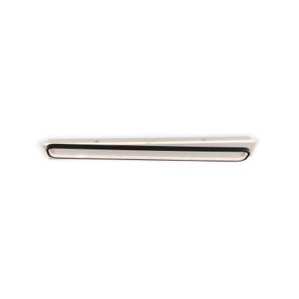 Brilagi - Plafonieră LED dimabilă OUTLINE LED/90W/230V 3000-6000K 18x100 cm alb/negru + telecomandă