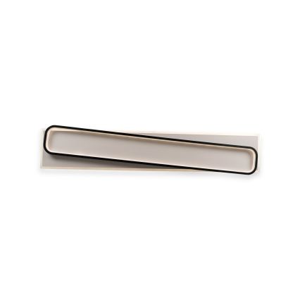 Brilagi - Plafonieră LED dimabilă OUTLINE LED/90W/230V 3000-6000K 18x100 cm alb/negru + telecomandă
