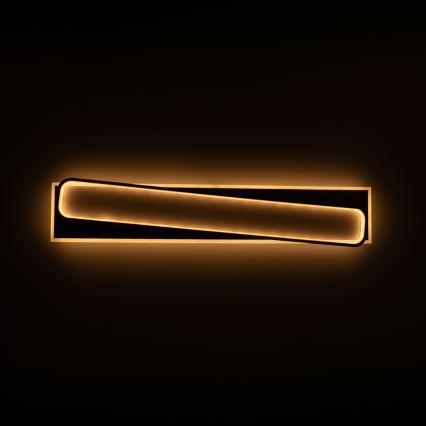 Brilagi - Plafonieră LED dimabilă OUTLINE LED/90W/230V 3000-6000K 18x100 cm alb/negru + telecomandă