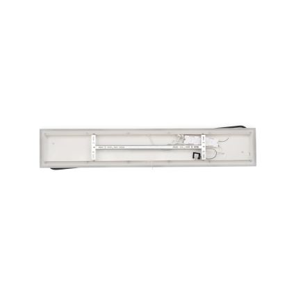 Brilagi - Plafonieră LED dimabilă OUTLINE LED/90W/230V 3000-6000K 18x100 cm alb/negru + telecomandă