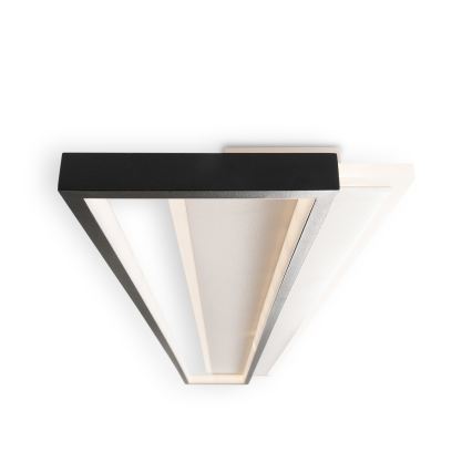 Brilagi - Plafonieră LED reglabilă OUTLINE LED/90W/230V 3000-6000K 18x100 cm alb/negru + telecomandă