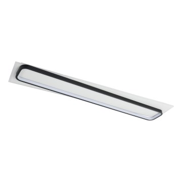 Brilagi - Plafonieră LED dimabilă OUTLINE LED/90W/230V 3000-6000K 18x100 cm alb/negru + telecomandă
