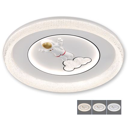 BRILAGI - Plafonieră LED reglabilă pentru copii ASTRO LED/68W/230V 3000-6000K Ø 50 cm + telecomandă