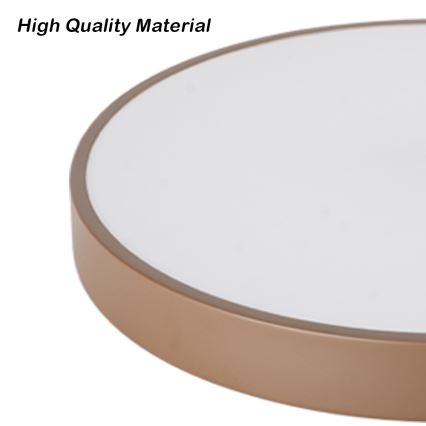Brilagi - Plafonieră LED dimabilă POOL LED/48W/230V 3000-6000K Ø 40 cm maro + telecomandă