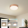 BRILAGI - Plafonieră LED dimabilă POOL LED/24W/230V 3000-6000K Ø 20 cm, finisaj bronz + telecomandă