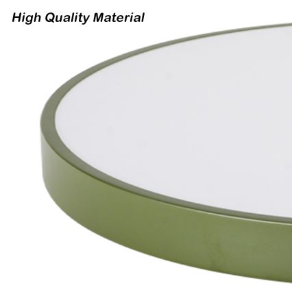 Brilagi - Plafonieră LED dimabilă POOL LED/48W/230V 3000-6000K Ø 40 cm verde + telecomandă