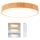 Brilagi - Plafonieră LED dimabilă POOL LED/50W/230V 3000-6000K Ø 40 cm finisaj lemn + telecomandă