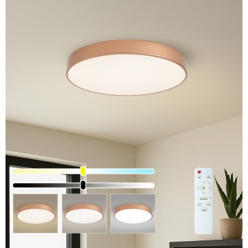 BRILAGI - Plafonieră LED dimabilă POOL LED/60W/230V 3000-6000K Ø 60 cm culoare cupru + telecomandă