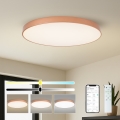 BRILAGI - Plafonieră LED dimabilă POOL SMART LED/128W/230V 100 cm 3000-6000K Wi-Fi Tuya culoare cupru + telecomandă