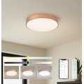 BRILAGI - Plafonieră LED dimabilă POOL SMART LED/48W/230V 3000-6000K Ø 40 cm Wi-Fi Tuya cupru + telecomandă
