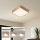 Brilagi - Plafonieră LED dimabilă POOL SQUARE LED/36W/230V 3000-6000K 40x40 cm bronz + telecomandă