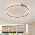 Brilagi - Plafonieră LED dimabilă PORTOFINO LED/60W/230V 3000-6000K, diam. 80 cm bej + telecomandă