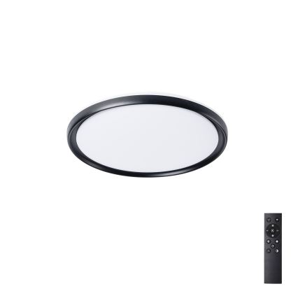 Brilagi - Plafonieră LED dimmabilă RIVO LED/72W/230V 3000-6000K neagră, diam. 50 cm + telecomandă