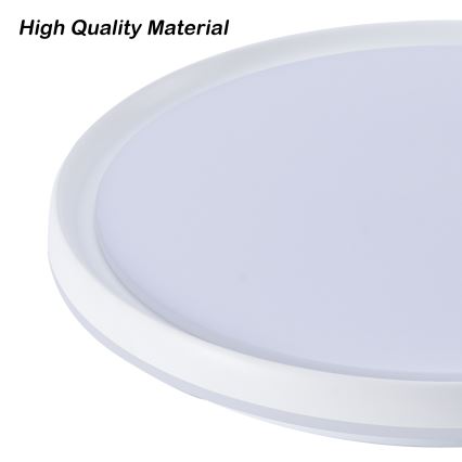 Brilagi - Plafonieră LED dimerizabilă RIVO LED/72W/230V 3000-6000K, albă, diam. 50 cm + telecomandă