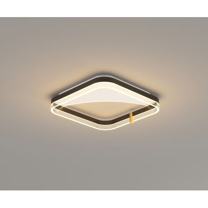 Brilagi - Plafonieră LED dimmabilă SIRELI LED/56W/230V 3000-6000K 40x40 cm + telecomandă
