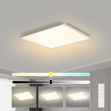 Brilagi - Plafonieră LED dimabilă SLIMFRAME LED/36W/230V 45x45 cm 3000-6000K albă + telecomandă