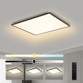 Brilagi - Plafonieră LED dimabilă SLIMFRAME LED/58W/230V 60x60 cm 3000-6000K negru + telecomandă