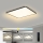 Brilagi - Plafonieră LED dimabilă SLIMFRAME LED/58W/230V 60x60 cm 3000-6000K negru + telecomandă