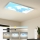 Brilagi - Plafonieră LED dimabilă SLIMFRAME SKY LED/80W/230V 120x60 cm 3000-6000K argintiu/albastru + telecomandă