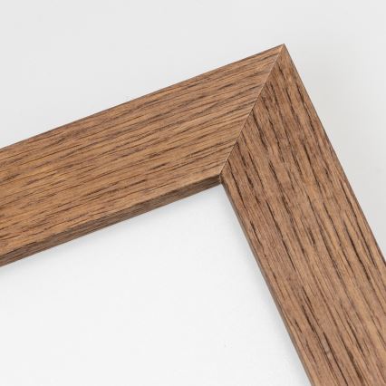 Brilagi - Plafonieră LED reglabilă SLIMFRAME WOOD LED/36W/230V 49,5x49,5 cm 3000-6000K maro închis + telecomandă