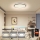 Brilagi - Plafonieră LED dimabilă SMART, 36W, 230V, Ø48 cm, 3000–6000K, Wi‑Fi Tuya Beacon + telecomandă