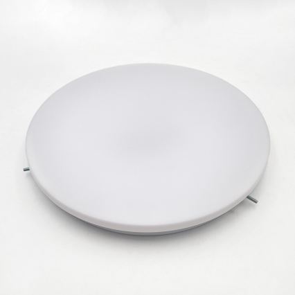 Brilagi - Plafonieră LED dimabilă MANAROLA SMART, 24W, 230V, 3000-6000K, Wi-Fi Tuya Beacon, Ø 41 cm, stejar + telecomandă