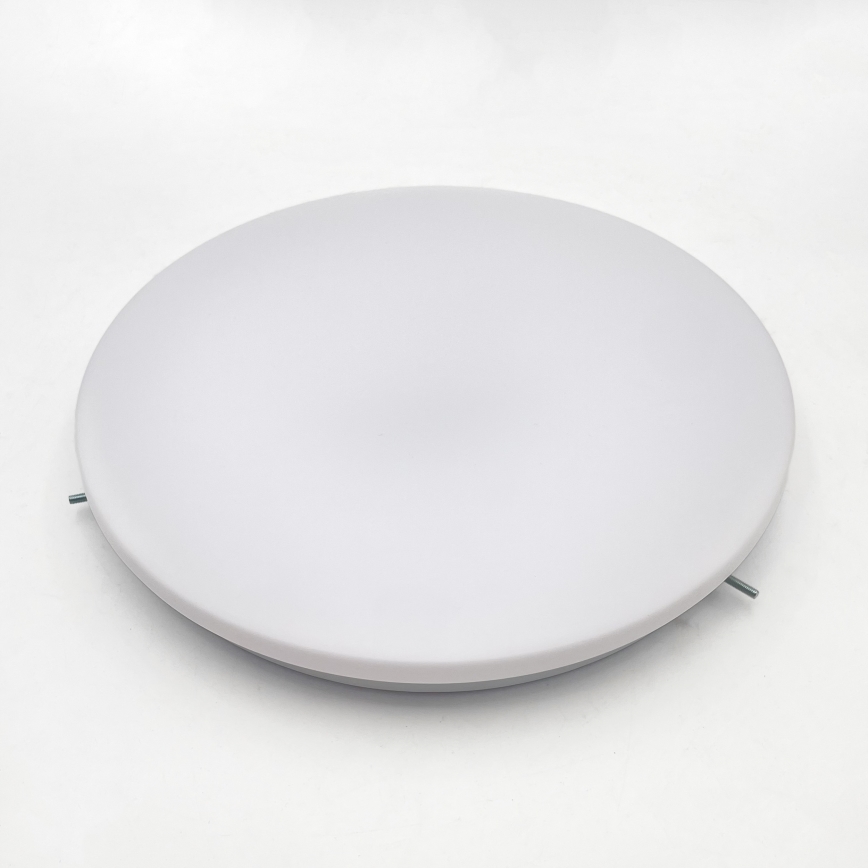 Brilagi - Plafonieră LED dimabilă MANAROLA SMART, 24W, 230V, 3000-6000K, Wi-Fi Tuya Beacon, Ø 41 cm, stejar + telecomandă