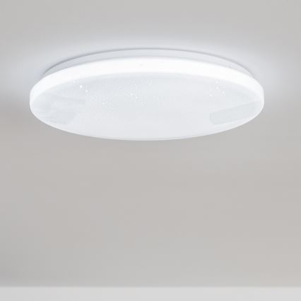 Brilagi - Plafonier LED SMART STARS dimabil, 36W, 230V, Ø 48 cm, 3000-6000K, Wi-Fi Tuya Beacon + telecomandă