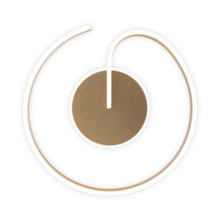 Brilagi - Lampă de tavan LED dimabilă SPIRAL, 56W, 230V, Ø 50 cm, 3000/4000/6000K, cu telecomandă