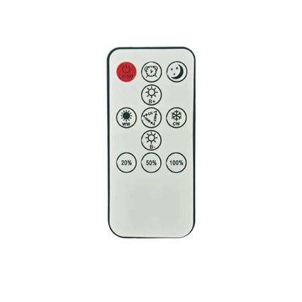 Brilagi - Plafonieră LED dimabilă ULTRA SLIM LED/18W/230V 2700-6500K 30x30 cm neagră + telecomandă