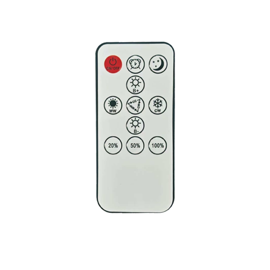 Brilagi - Plafonieră LED dimabilă ULTRA SLIM LED/18W/230V 2700-6500K 30x30 cm neagră + telecomandă