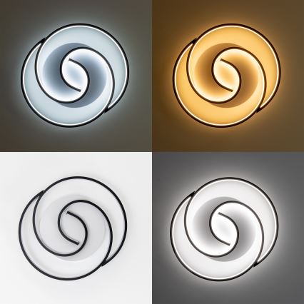 Brilagi - Plafonieră LED dimabilă VELO LED/52W/230V 38x48 cm 3000/4000/6000K + telecomandă