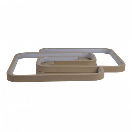 BRILAGI - Plafonieră LED dimabilă VELO LED/64W/230V 3000-6500K 48x48 cm bej + telecomandă