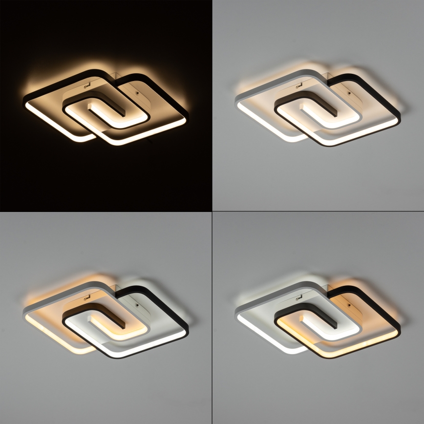 Brilagi - Plafonieră LED dimabilă VELO XL LED/98W/230V 3000-6500K 61x61 cm + telecomandă