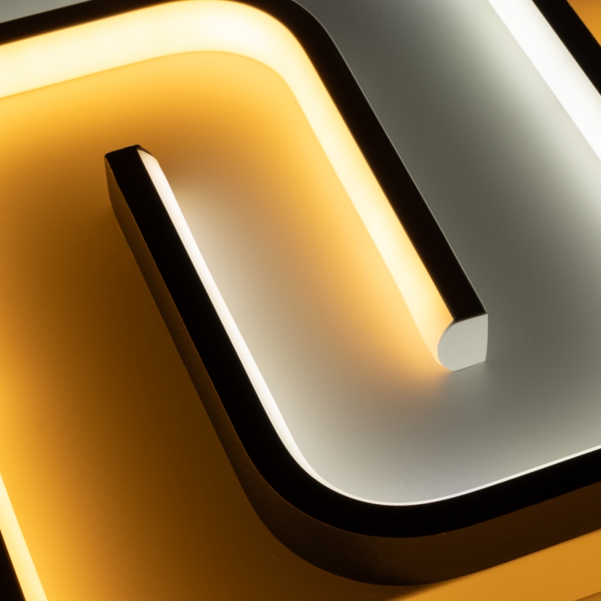 Brilagi - Plafonieră LED dimabilă VELO XL LED/98W/230V 3000-6500K 61x61 cm + telecomandă