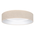Brilagi - Plafonieră LED dimabilă VELVET SMART VARI LED/36W/230V 3000-6500K Ø 55 cm crem + telecomandă