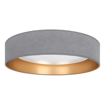 Brilagi - Plafonieră LED dimabilă VELVET SMART VARI LED/36W/230V 3000-6500K Ø 55 cm gri/auriu + telecomandă