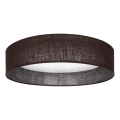 Brilagi - Plafonieră LED dimabilă VELVET SMART VARI LED/36W/230V 3000-6500K Ø 55 cm maro + telecomandă