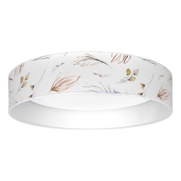 Brilagi - Plafonieră LED dimabilă VELVET SMARTIX LED/36W/230V 3000-6000K diam. 55 cm alb/flori Wi-Fi Tuya Beacon + telecomandă